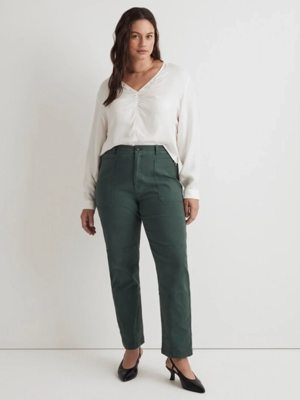 Madewell ‘90s Straight Utility Pant - Picture 2 of 6